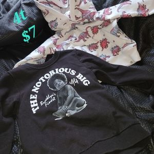 Notorious b.i.g crew nd dino hoodie